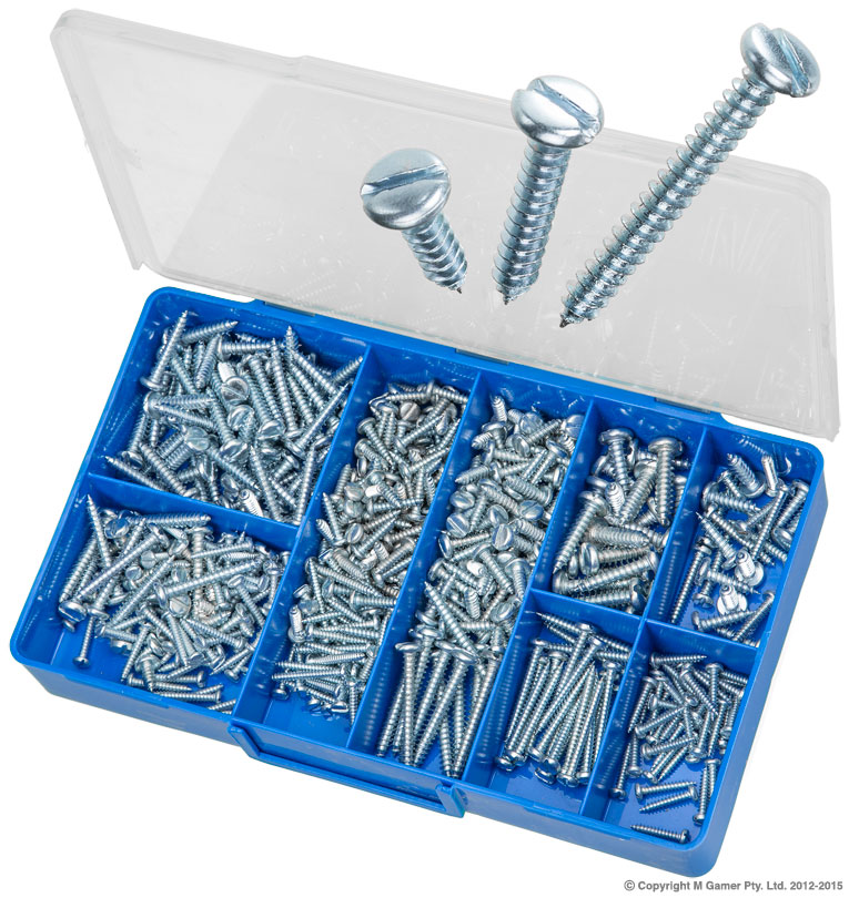 Pan Slotted Self Tapping Screws
